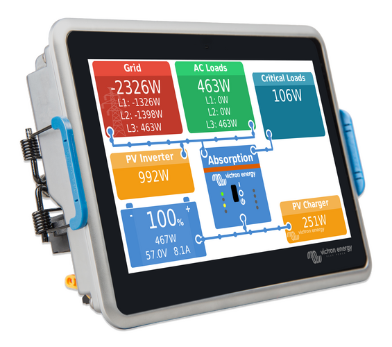 Victron Ekrano Gx shown in product view image 2