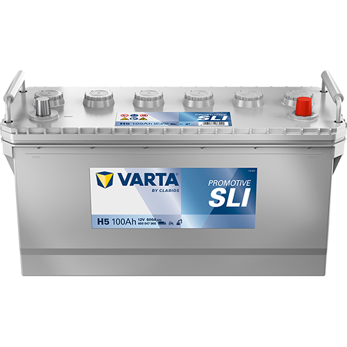 Varta Promotive Hd Batteri 12V 100Ah 600Cca +Høyre H5 shown in product view