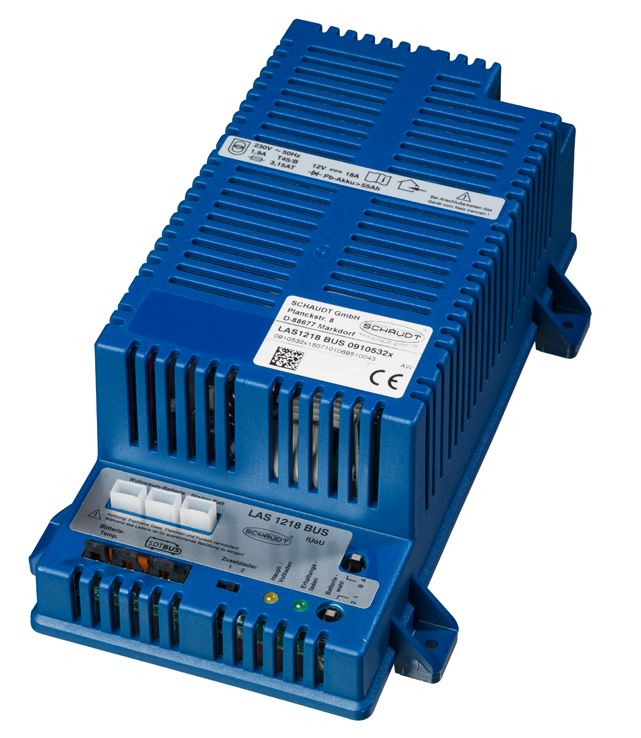 Schaudt Las 1218 Bus Batterilader 230V Til Bobil shown in product view