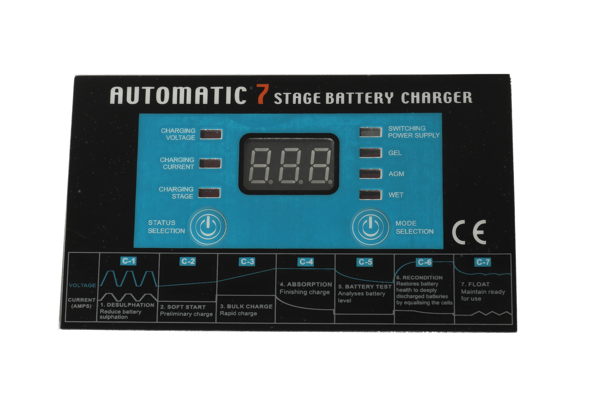 Nor Charger Pro Serie Elektronisk Batterilader 12V 10A 2-Kanaler shown in product view image 2