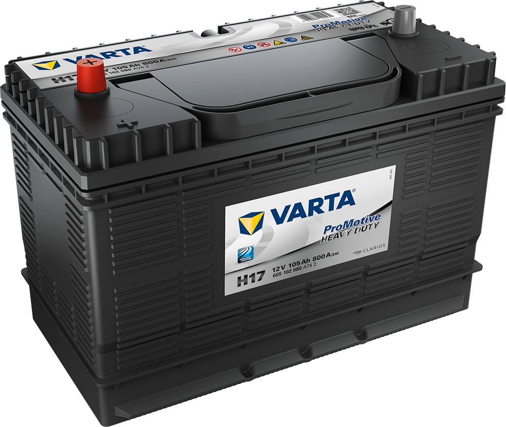 Varta Promotive Hd Batteri 12V 105Ah 800Cca +Midtstilt H17 shown in product view