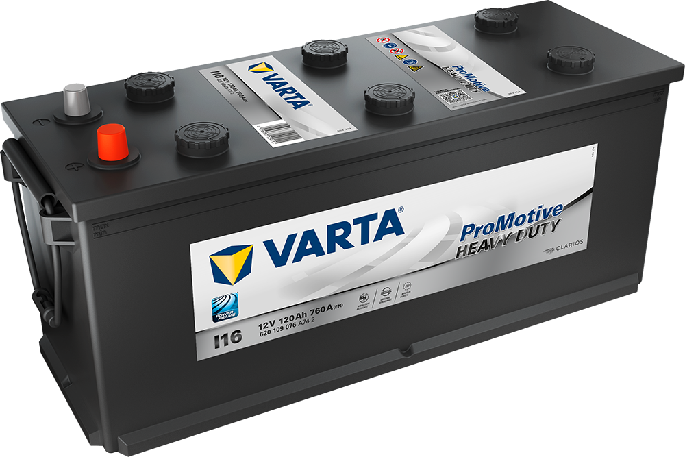 Varta Promotive Black Batteri 12V 120Ah 760Cca +Høyre I16 shown in product view