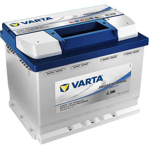 Varta Fritidsbatteri 12V 60 Ah 540 Cca +Høyre Lfs60 shown in product view
