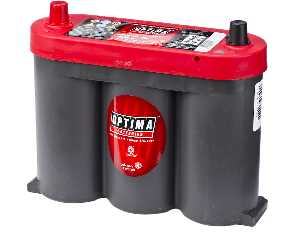 Optima Agm Red Top 6V 50Ah 815Cca +Midtstilt 8010-355 shown in product view