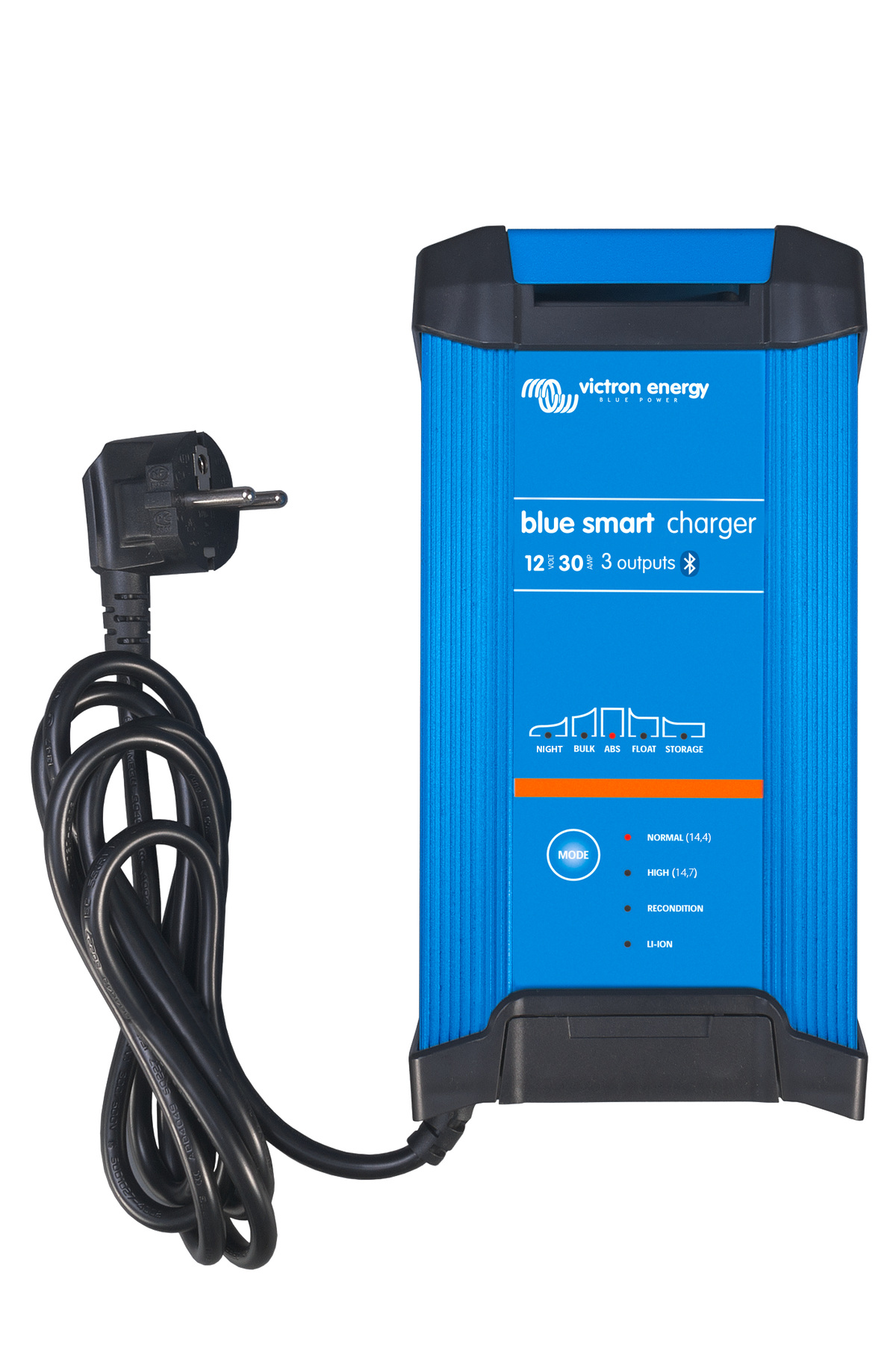 Victron Blue Smart Ip22 Batterilader 12V 30A 3-Kanaler shown in product view