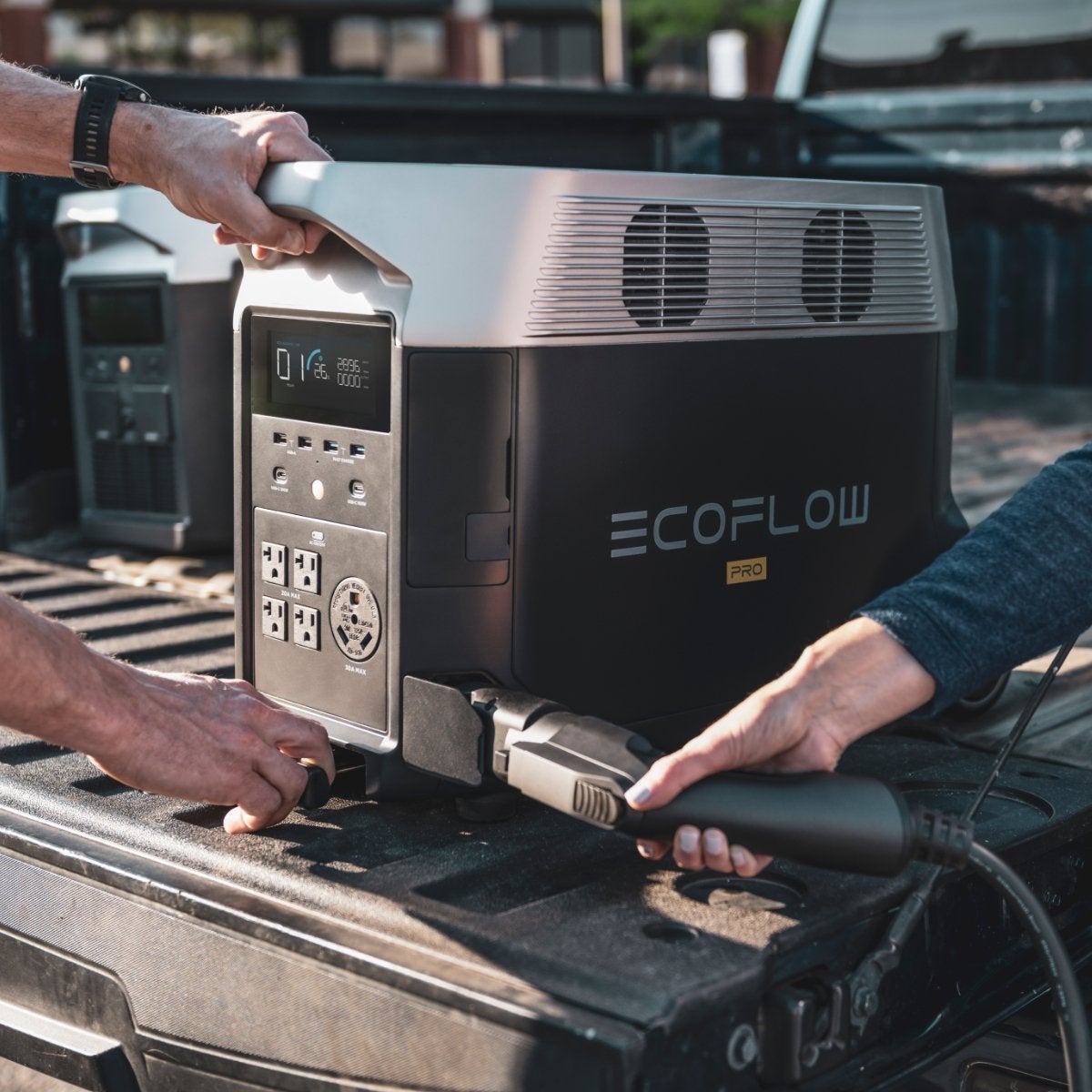 Ecoflow Ev X-Stream Adapter Til Delta Pro shown in detail view