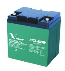 Vision High Rate Agm Batteri 12V 28Ah +Høyre shown in product view
