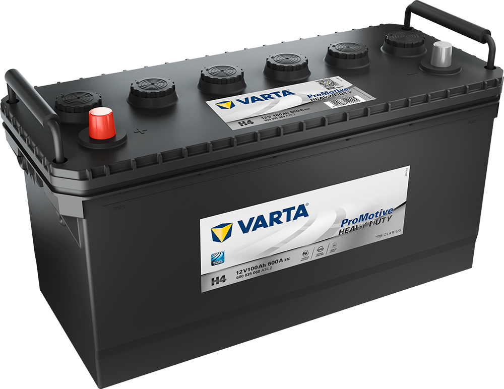 Varta Promotive Hd Batteri 12V 100Ah 600Cca +Venstre H4 shown in product view