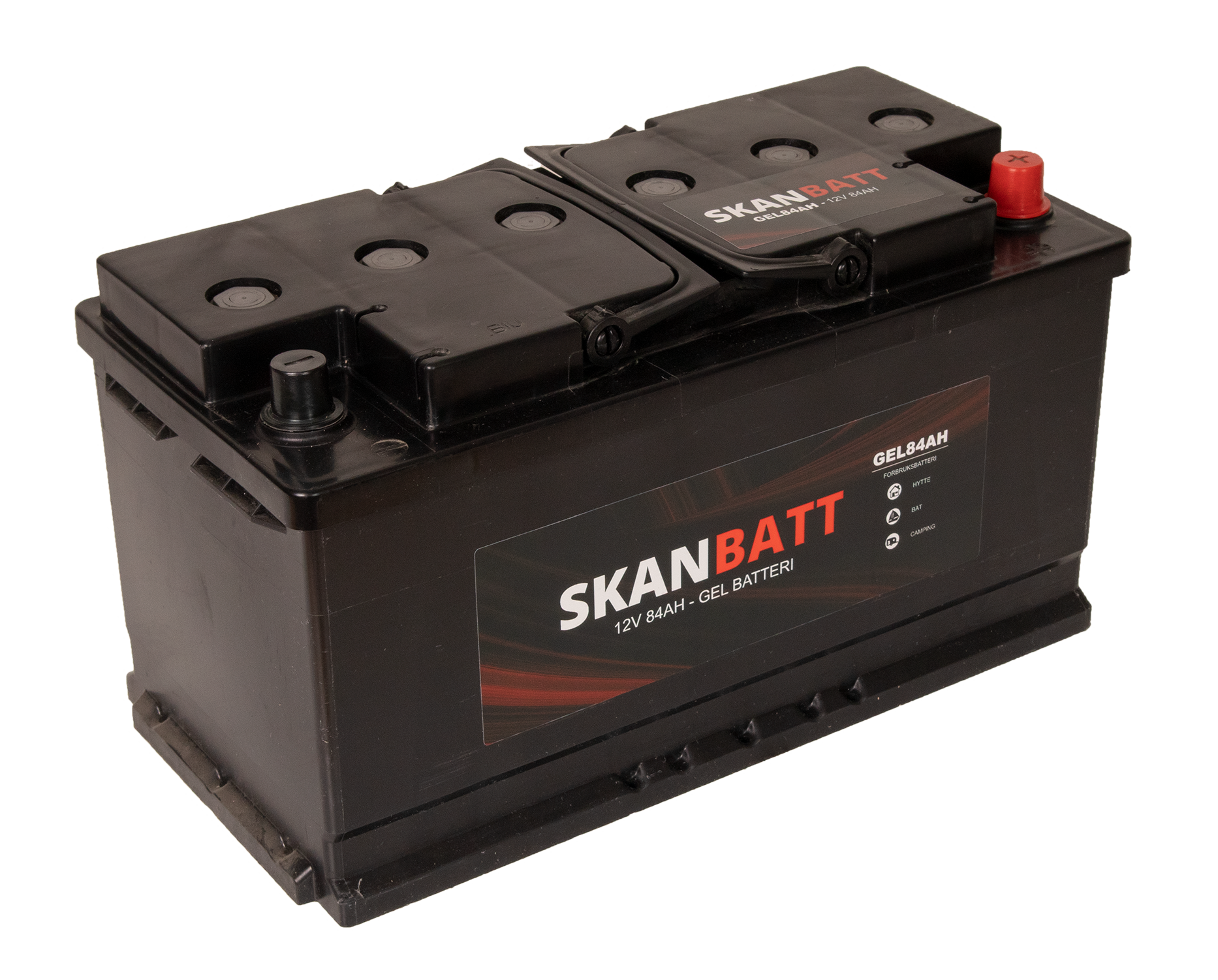 Skanbatt Gel Batteri 12V 84Ah +Høyre shown in product view