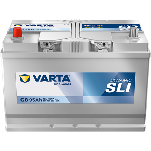 Varta Startbatteri Blue Dynamic 12V 95Ah 830Cca +Venstre G8 shown in product view