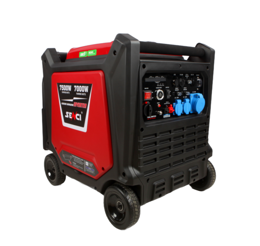 Senci Sc8000I Inverter Aggregat - Bensin - Max 7500W - Ats - Elektrisk Start - inkl. klargjøring shown in product view
