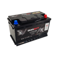 SKANBATT Lithium Start- och förbrukningsbatteri 12V 60Ah 900CA - Bluetooth