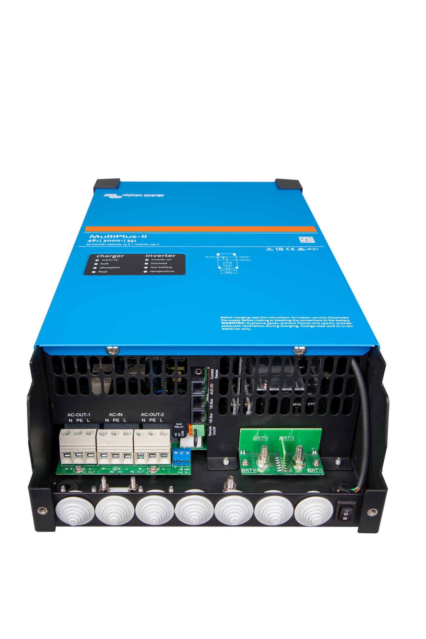 Victron Multiplus-Ii C48/3000/35-32 Kombi Inverter Og Lader shown in detail view