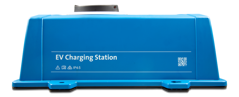 Victron Ev Charging Station shown in detail view