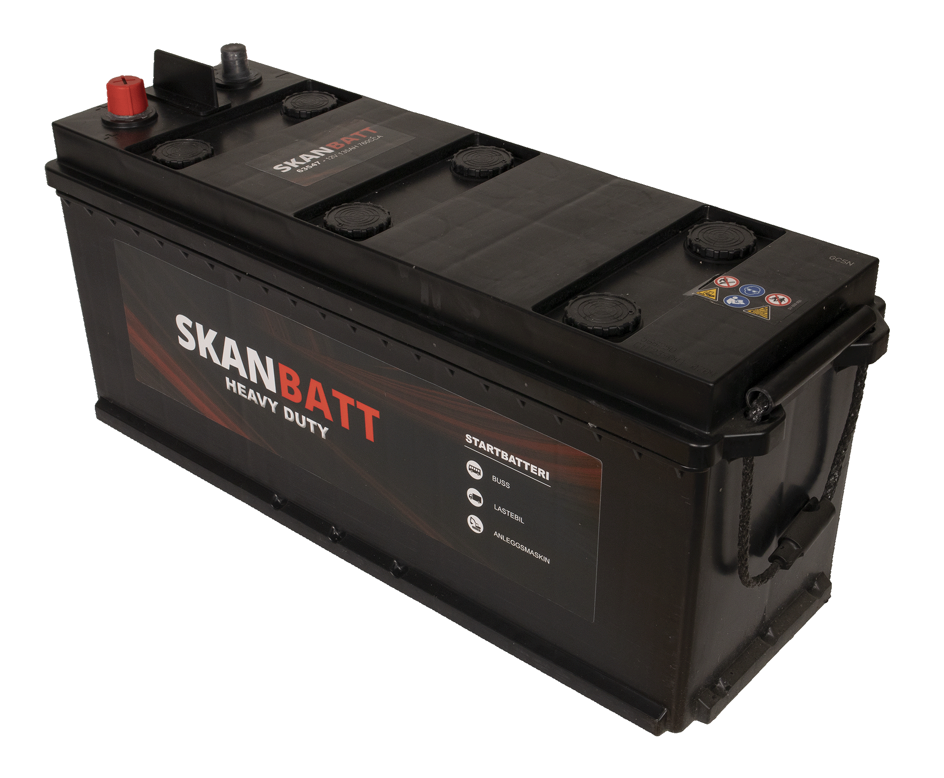 Skanbatt Startbatteri 12V 135Ah 760Cca +Høyre shown in product view image 3