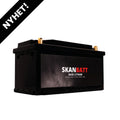 SKANBATT Base Lithium - 12V 150Ah 150A BMS - 355x175x190mm - 3 Års garanti - Husbil