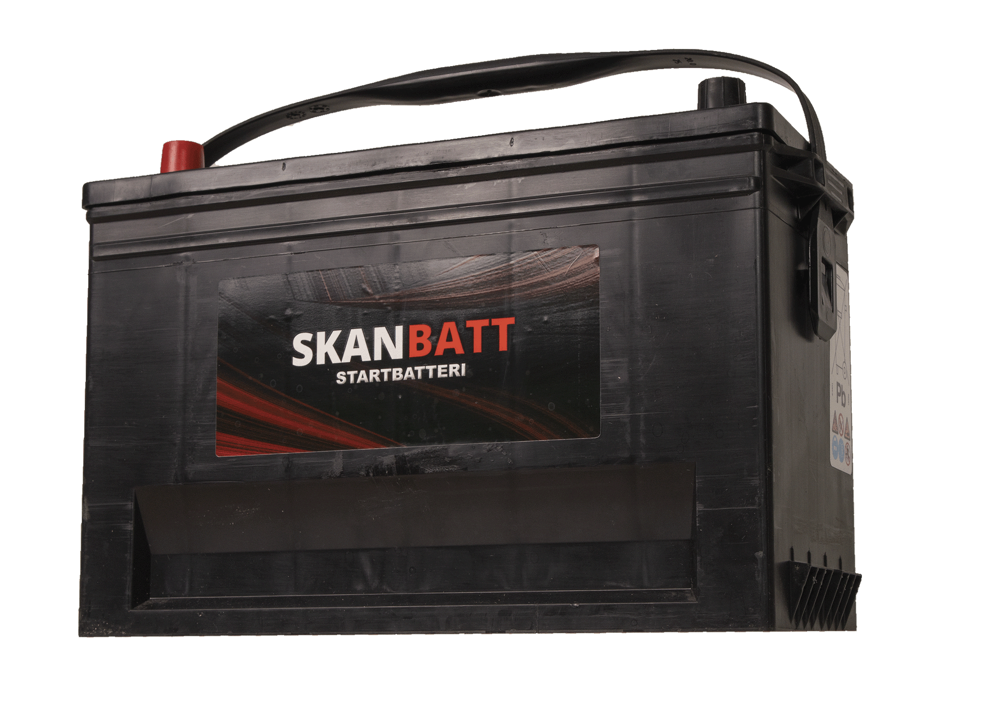 Skanbatt Mf50-600 Startbatteri 12V 80Ah 600Cca +Venstre shown in detail view