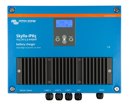 Victron Skylla Ip65 12V 70A 3 Kanaler shown in product view