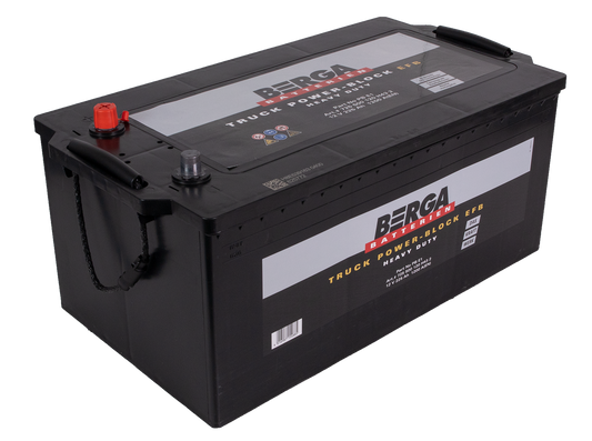 Berga Truck Pb Efb 12V 225Ah 1200Cca shown in product view