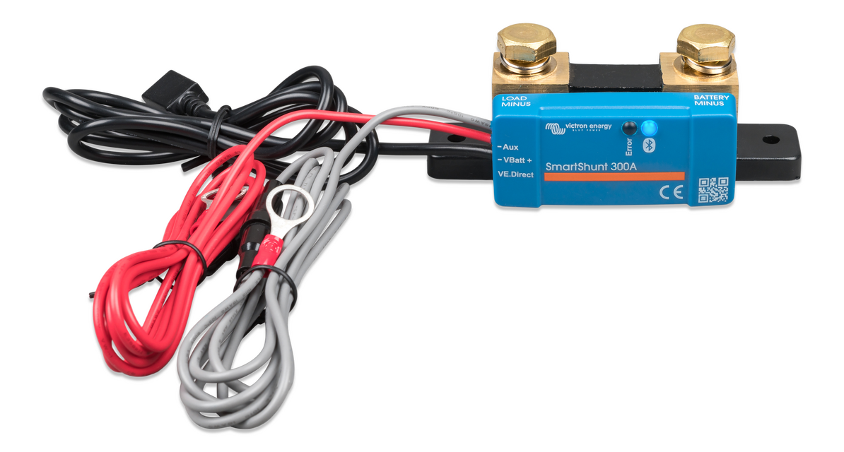 Victron Smartshunt 300A Batterimonitor M/Bluetooth Ip65 label detail