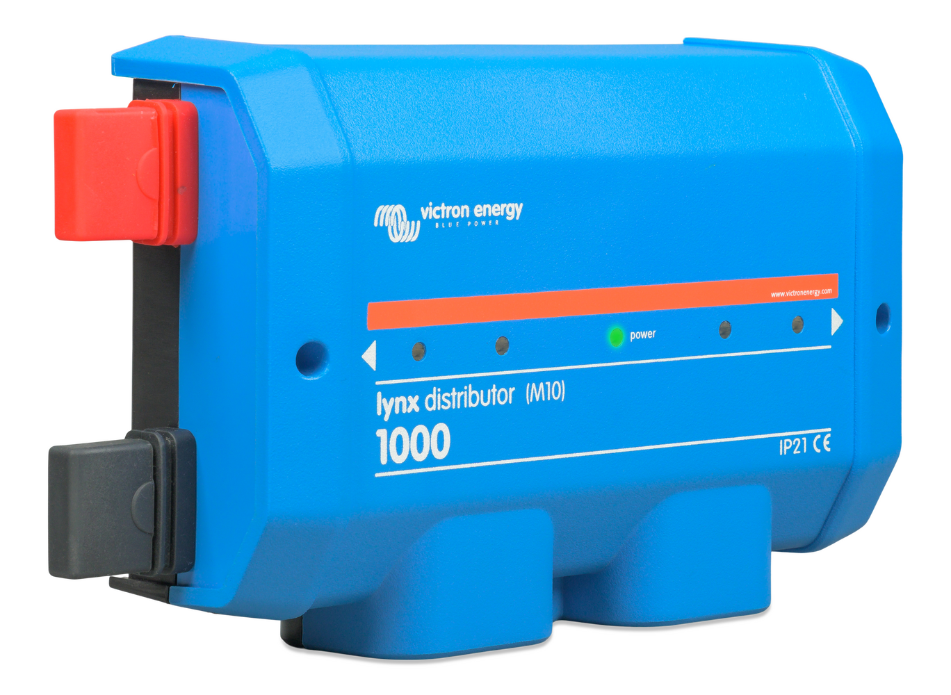 Victron Lynx Distributor (M10) shown in angle view