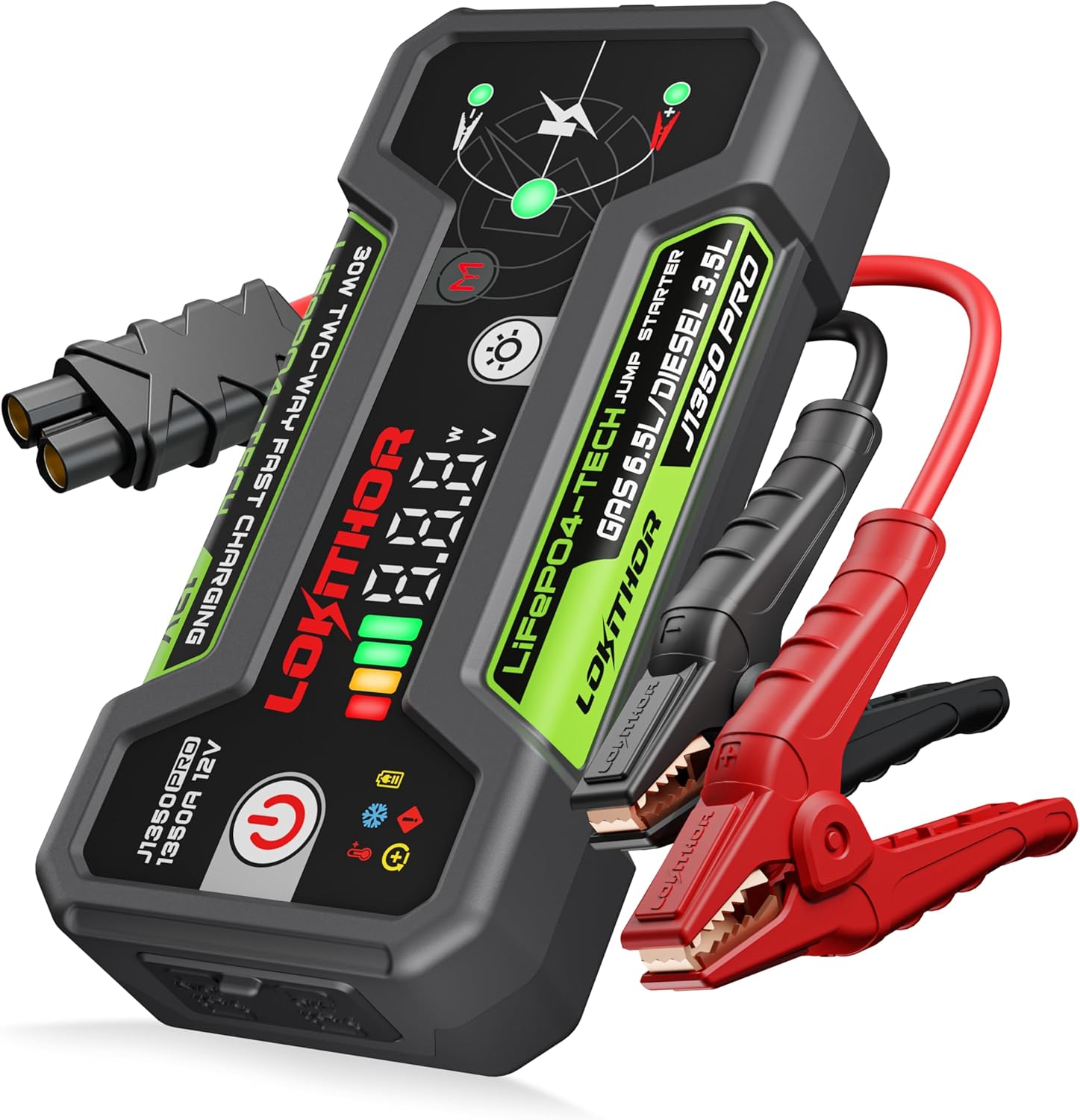 LOKITHOR Lithium Startbooster 12V 1350A shown in product view