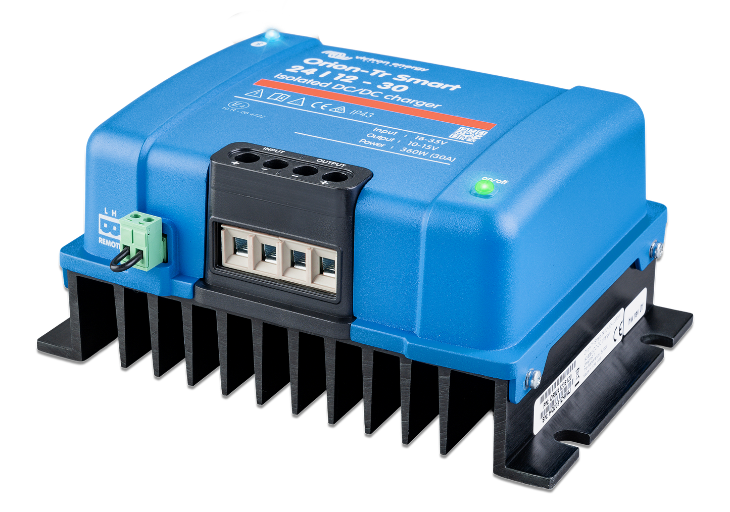 Victron Orion Tr Smart Dc-Dc Lader 24>12V 30A (Galvanisk Isolert) shown in detail view