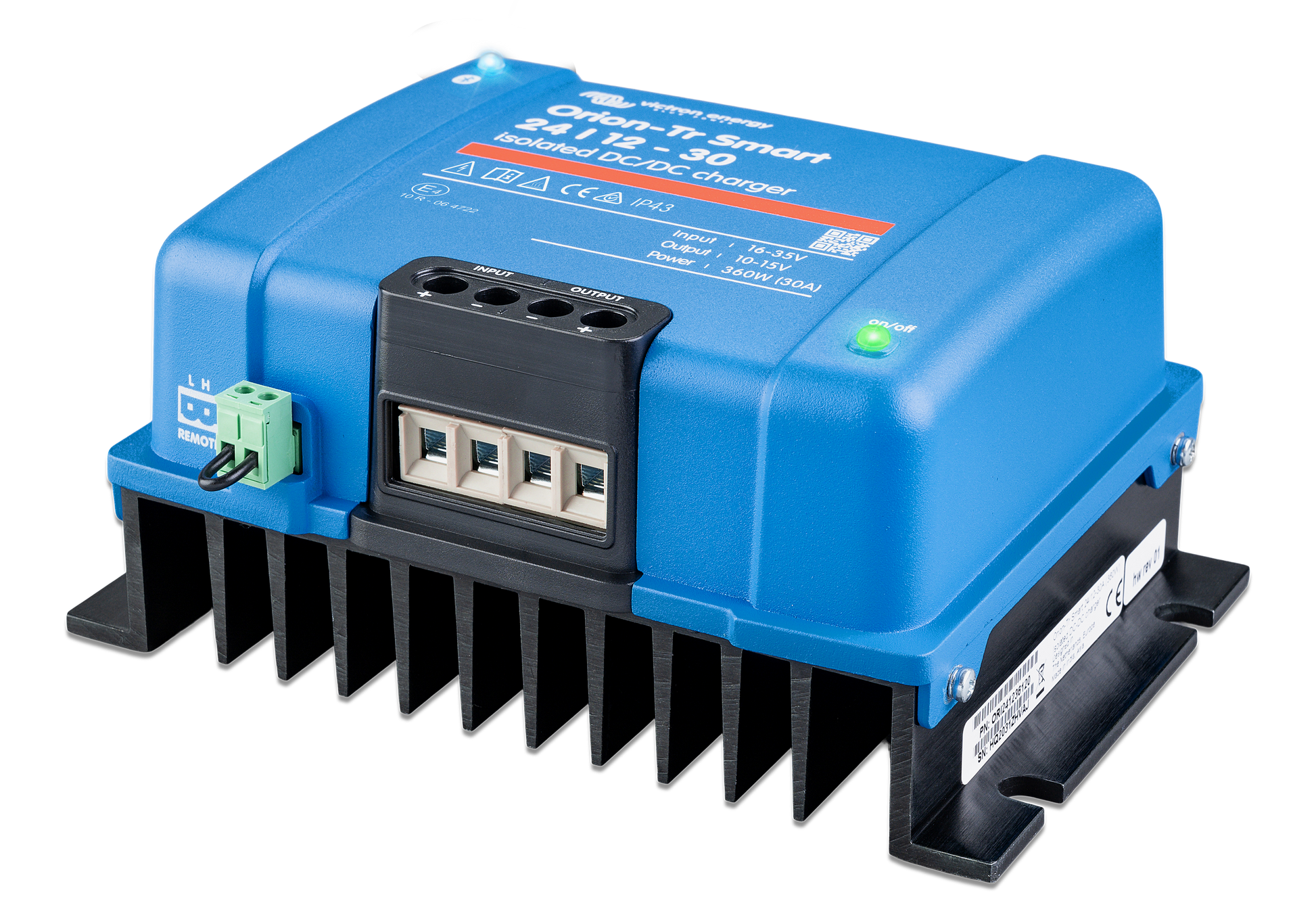Victron Orion Tr Smart Dc-Dc Lader 24>12V 30A (Galvanisk Isolert) shown in detail view