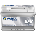 VARTA D54 Blue Dynamic EFB Batteri 12V 65AH 650CCA (278x175x175/175mm) +höger