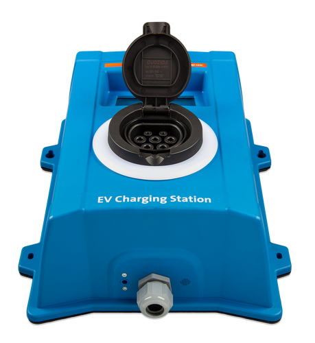 Victron Ev Charging Station label detail