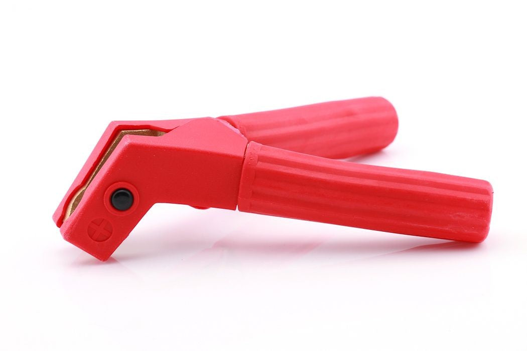 Batteriklemme 1000A - Rød- Isolert - Vinklet shown in product view