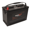 Skanbatt MF50-600 Startbatteri 12V 80Ah 600CCA (343x127x234/254) + Vänster