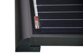 SKANBATT AERO 150W solpanel med 7M kabel och fastmonterad spoiler - SLIM