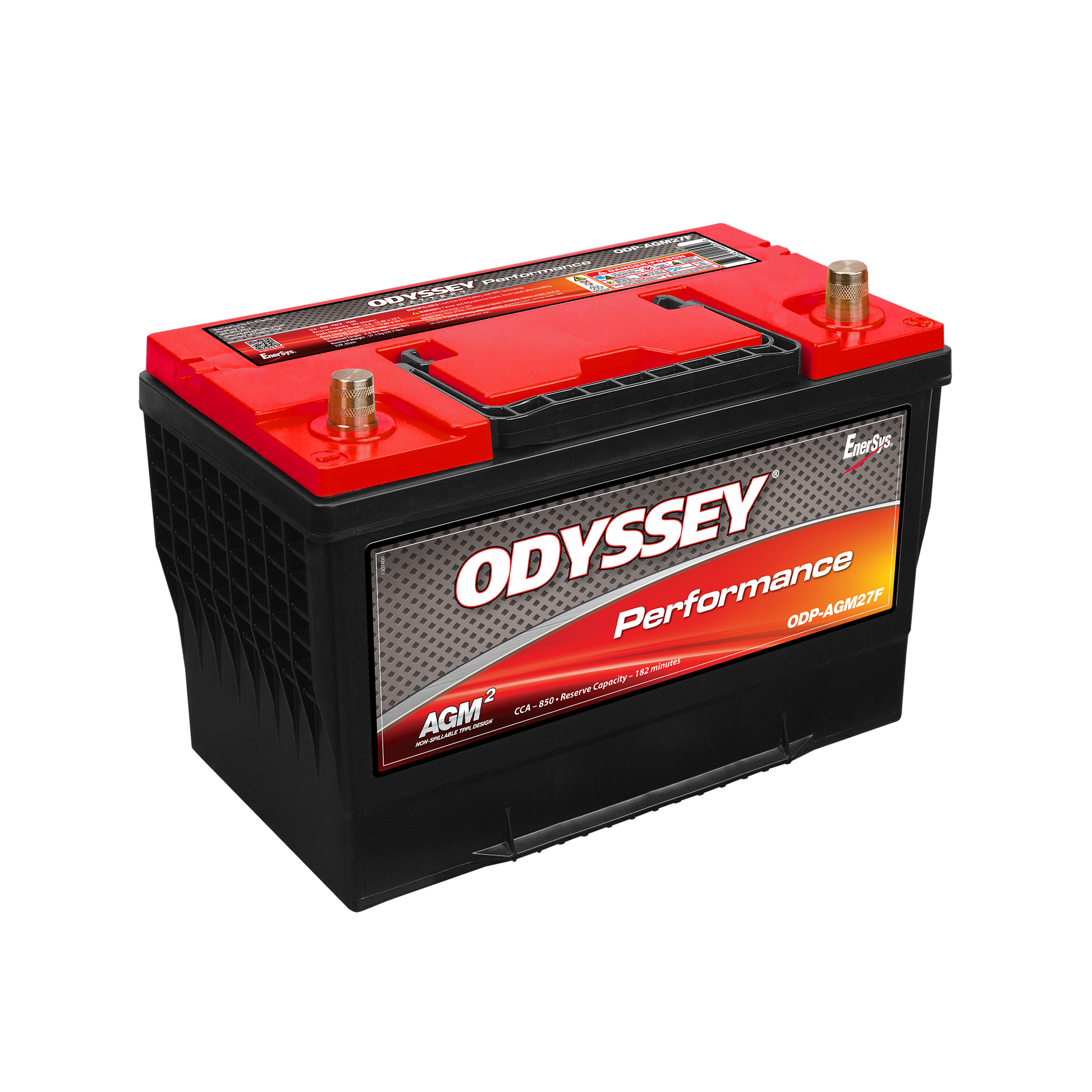 Odyssey Odp-Agm27F Agm Batteri 12V 85Ah 850Cca +Høyre shown in product view