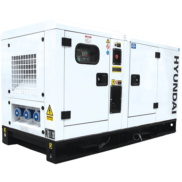 Hyundai Dhy22Kse Diesel Strömaggregat 22Kva 400V 3-fas - 1500Rpm - Vattenkyld