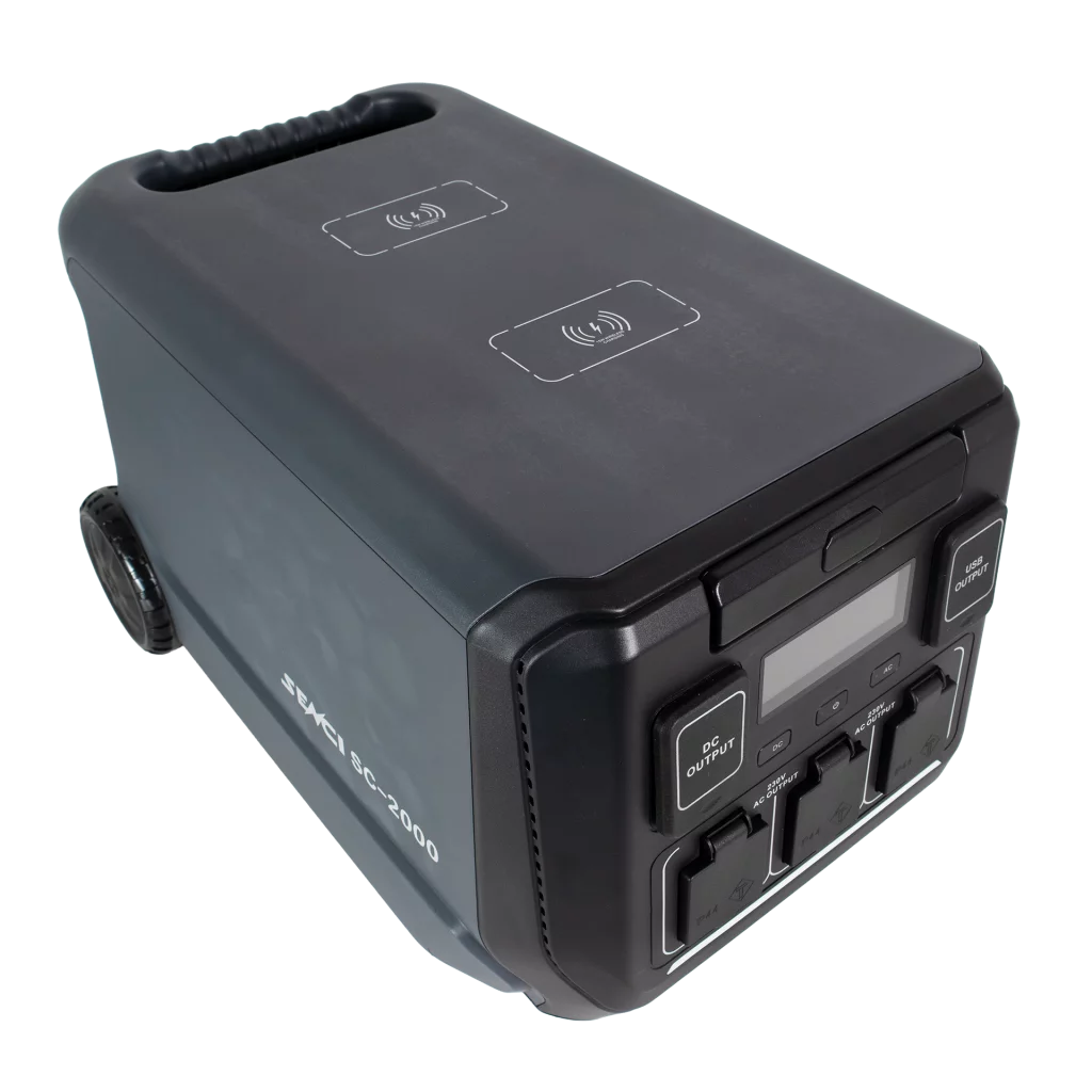 SENCI Lithium LPS 1843Wh Power Station med 2000W (4000W) sinus inverter