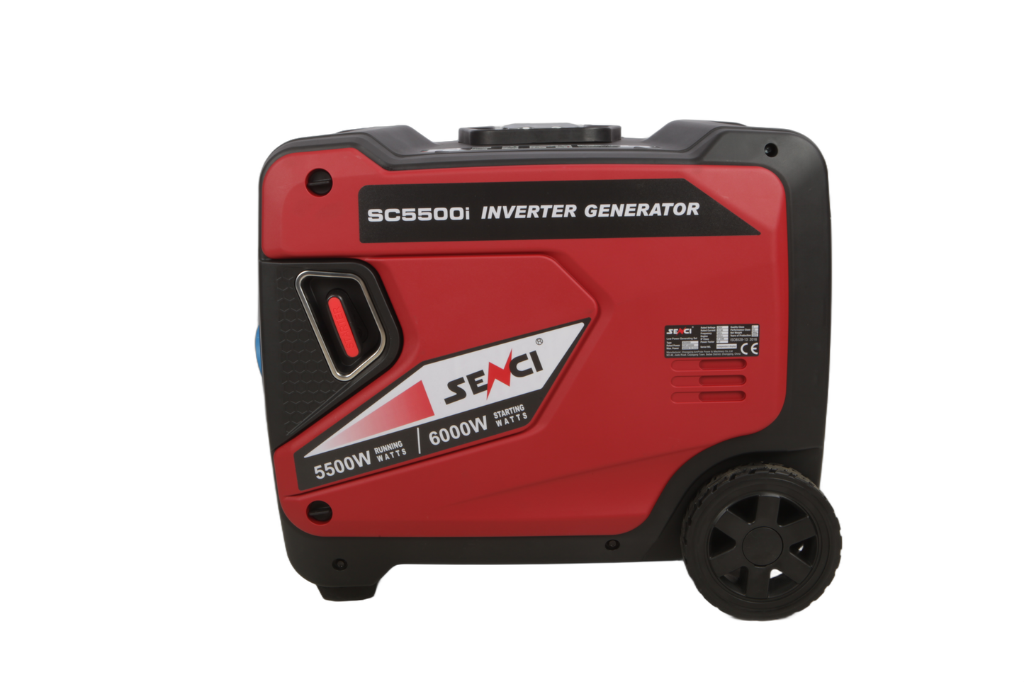 Senci Sc5500I Inverter Aggregat - Bensin - Max 6000W - Ats - Elektrisk Start - inkl. klargjøring shown in product vie image 6