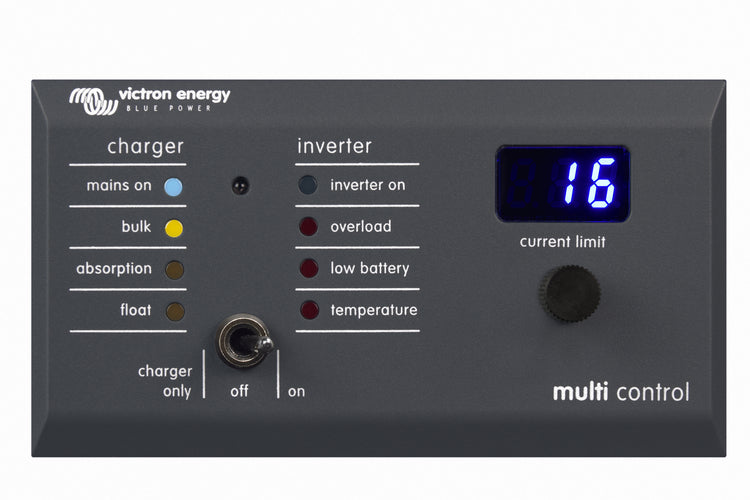 Victron Digital Multikontroll 200/200A Gx shown in product view
