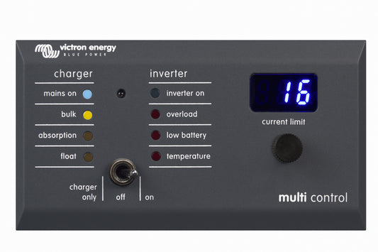 Victron Digital Multikontroll 200/200A Gx shown in product view