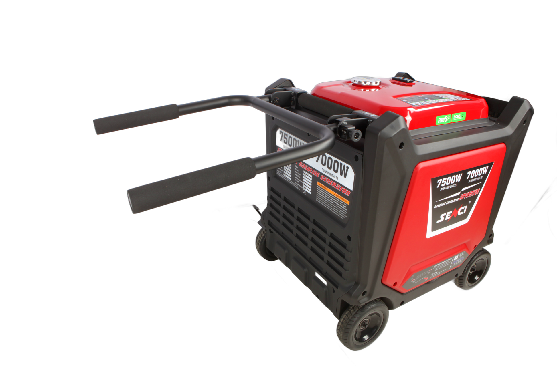 Senci Sc8000I Inverter Aggregat - Bensin - Max 7500W - Ats - Elektrisk Start - inkl. klargjøring shown in product vie image 3