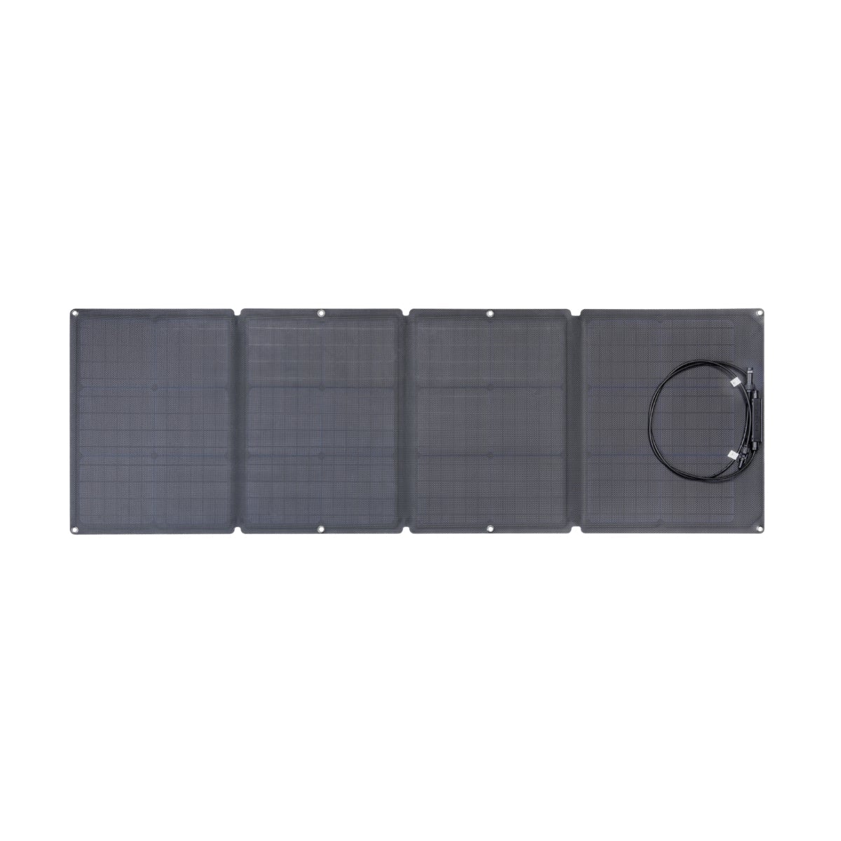 Ecoflow Sammenleggbart Solcellepanel 110W shown in angle view