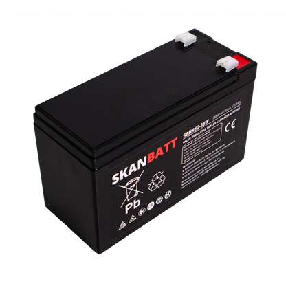 RITAR High Rate AGM Batteri 12V 9AH (151x65x93,5mm) F2