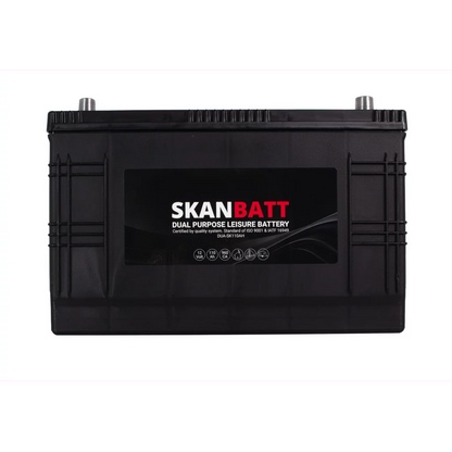 SKANBATT Dual Purpose 12V 110AH 960CA (346x173x227mm) +R