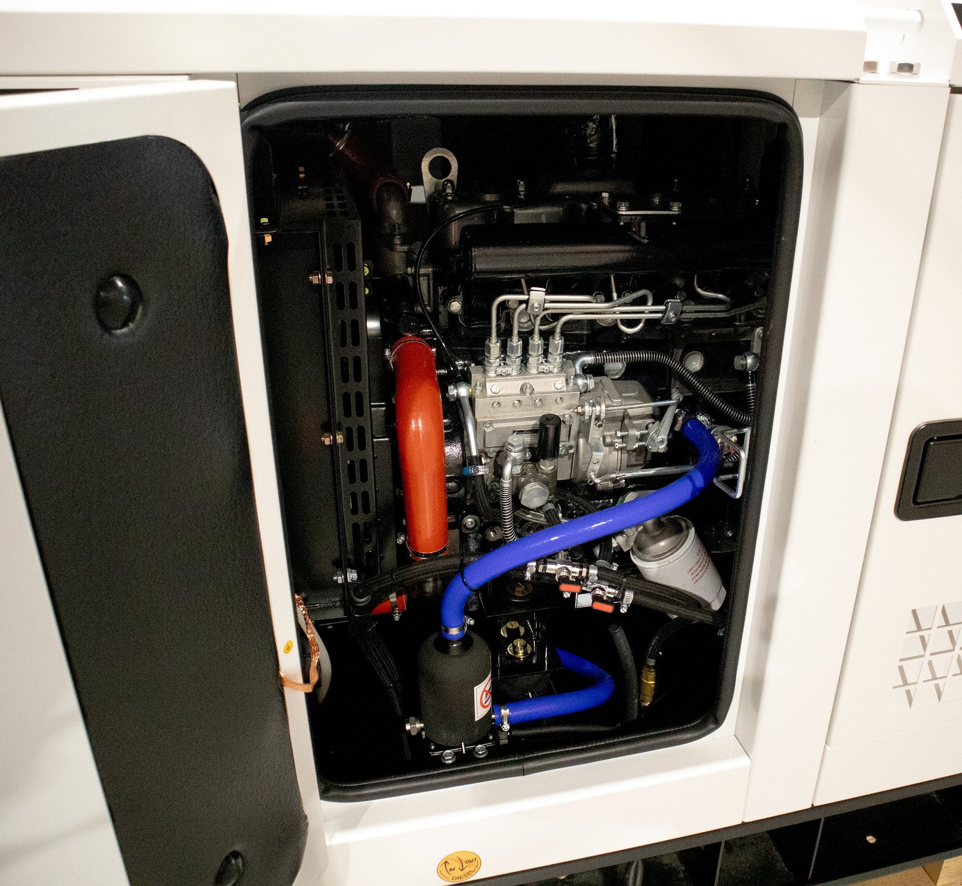 Hyundai Dhy22Kse Diesel Strömaggregat 22Kva 400V 3-fas - 1500Rpm - Vattenkyld