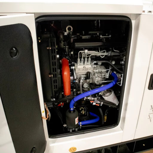 Hyundai Dhy22Kse Diesel Strömaggregat 22Kva 400V 3-fas - 1500Rpm - Vattenkyld