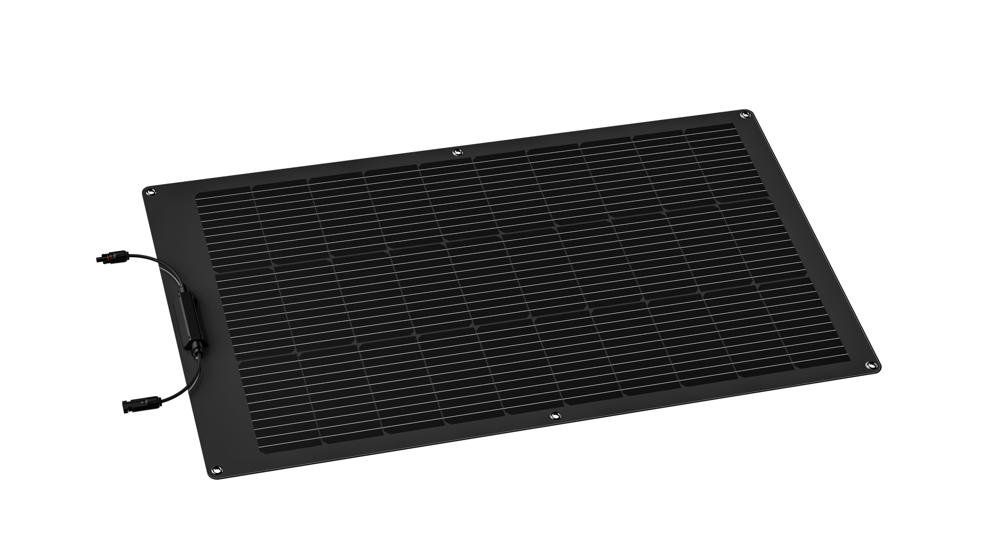 Ecoflow Fleksibelt Solcellepanel 100W shown in product view