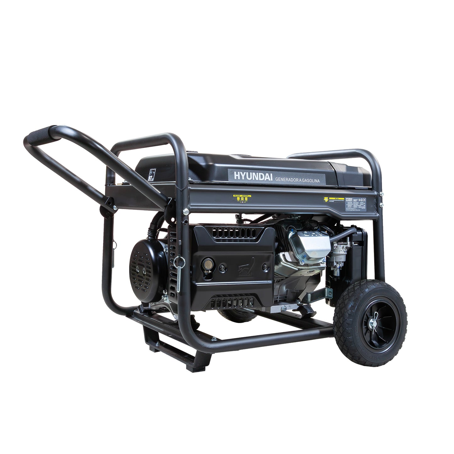 Hyundai Hy10100Lek-T Proff Strømaggregat 8000W - 400V & 230V 1-Fas - Elektrisk Start - Bensin - inkl. k shown in prod image 4