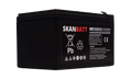 SKANBATT AGM Batteri 12V 12AH (151x98x95mm) F2
