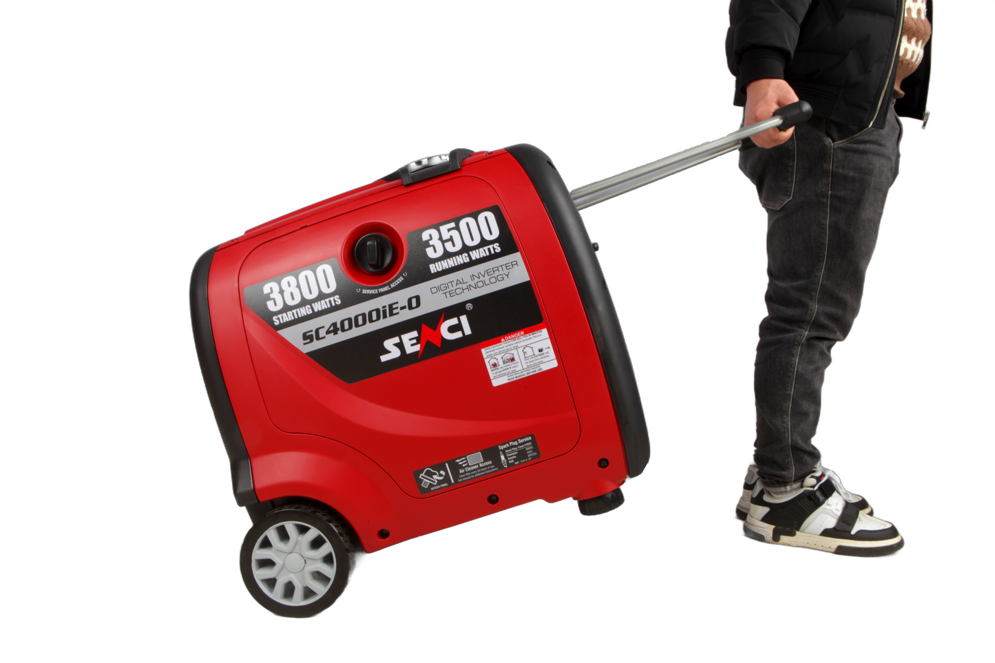 Senci Sc4000Ie-O Inverter Aggregat - Bensin - Max 3800W - Ats - Elektrisk Start - inkl. klargjøring shown in product image 2
