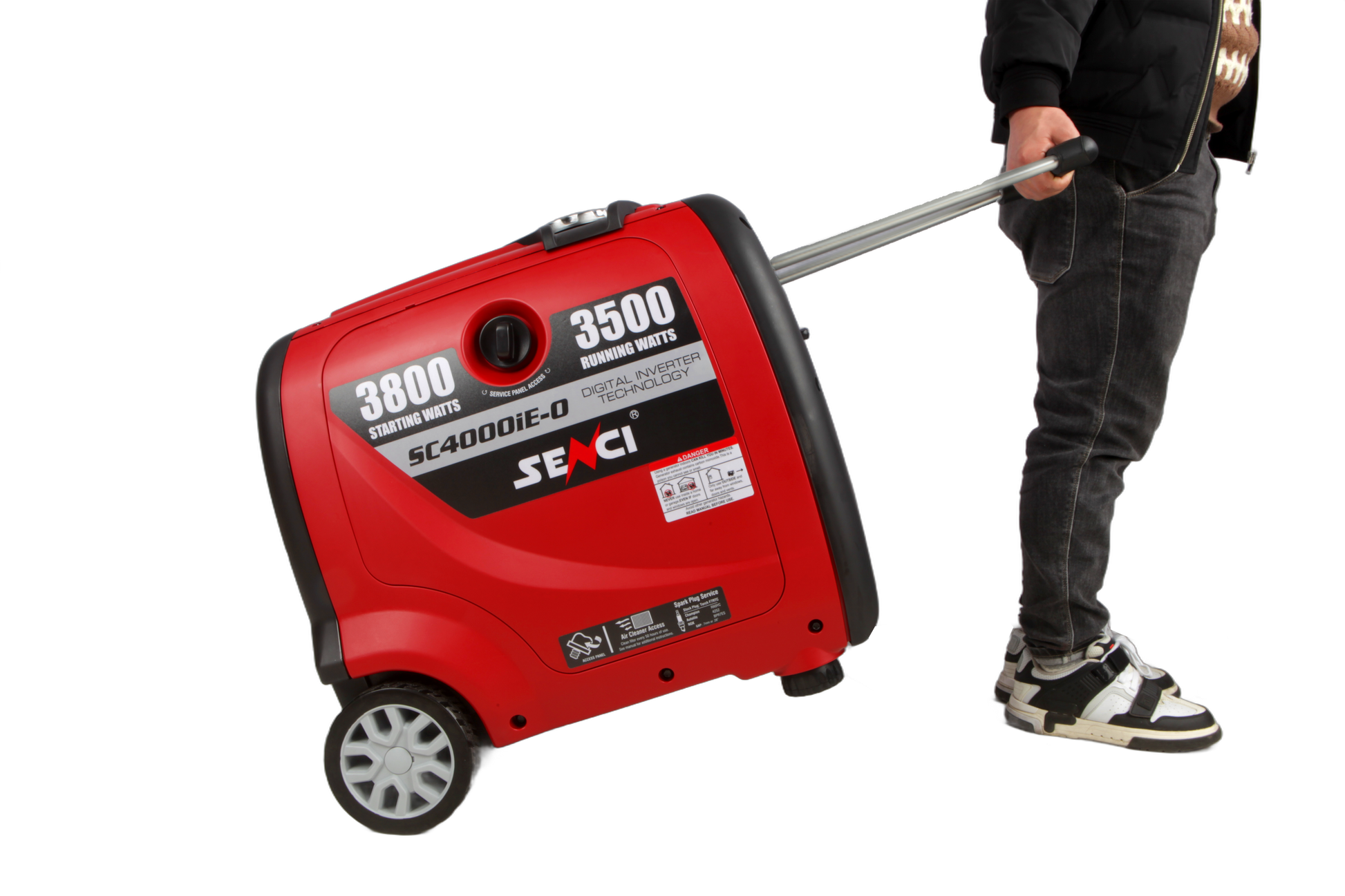 Senci Sc4000Ie-O Inverter Aggregat - Bensin - Max 3800W - Ats - Elektrisk Start - inkl. klargjøring shown in product image 2
